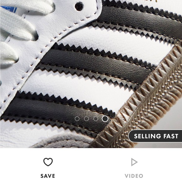 Adidas original Samba OG sneakers in white and black size: mens/7.5 Women’s/ 8.5 - Picture 5 of 10